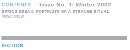 Issue 1 (Winter 2002)